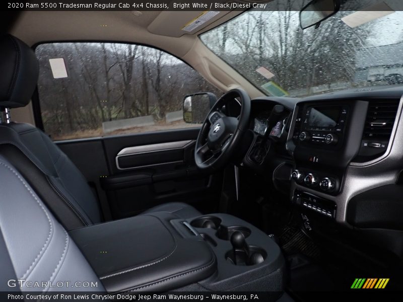 Front Seat of 2020 5500 Tradesman Regular Cab 4x4 Chassis