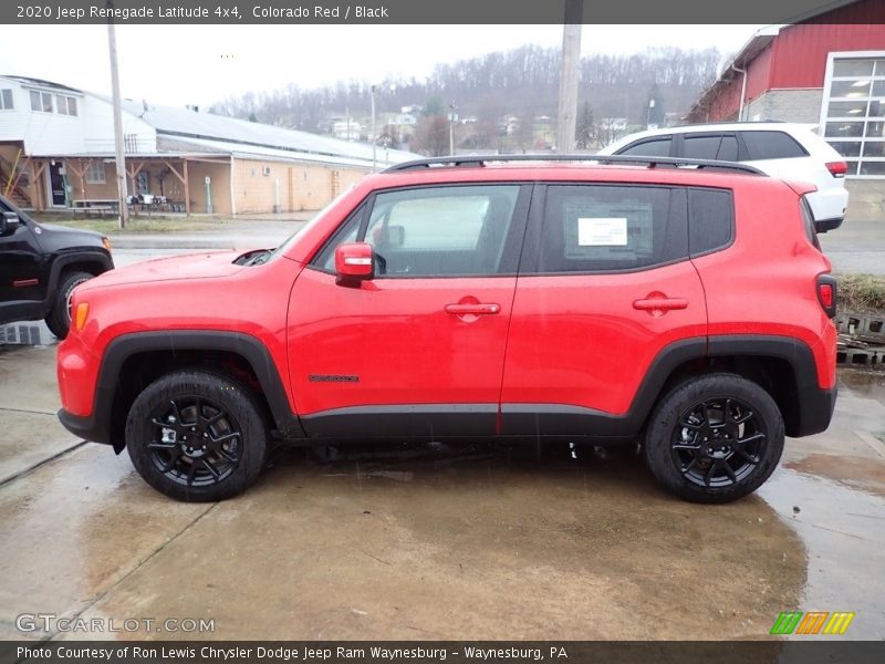 Colorado Red / Black 2020 Jeep Renegade Latitude 4x4