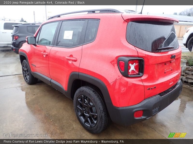 Colorado Red / Black 2020 Jeep Renegade Latitude 4x4