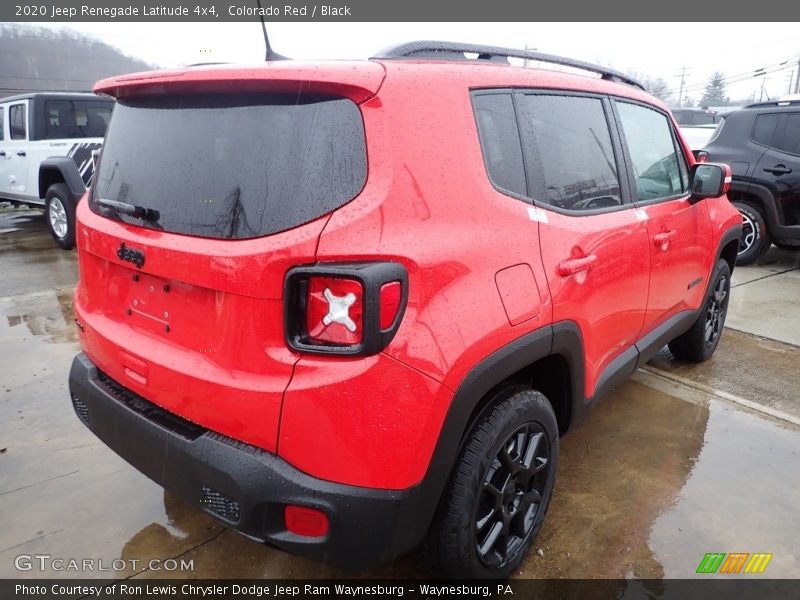 Colorado Red / Black 2020 Jeep Renegade Latitude 4x4