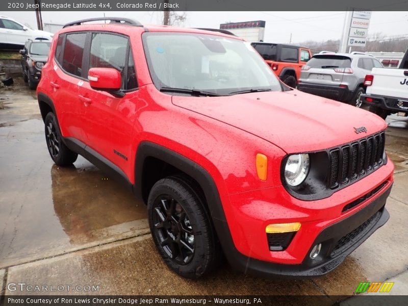 Colorado Red / Black 2020 Jeep Renegade Latitude 4x4