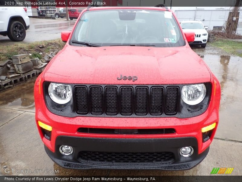 Colorado Red / Black 2020 Jeep Renegade Latitude 4x4