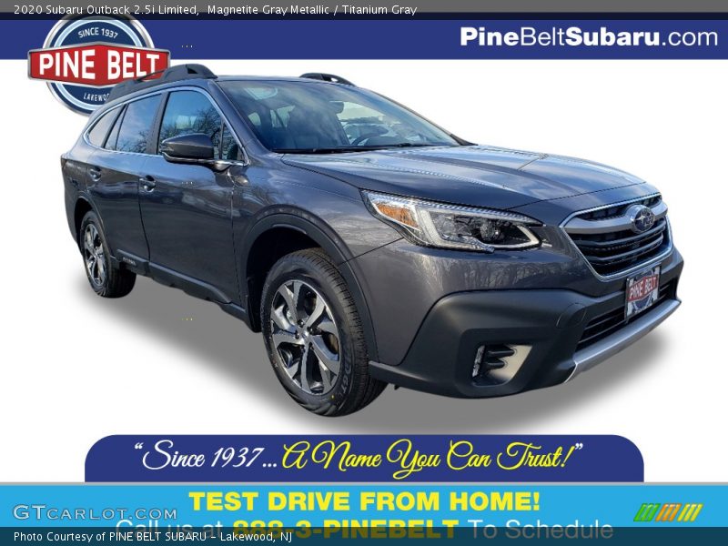 Magnetite Gray Metallic / Titanium Gray 2020 Subaru Outback 2.5i Limited