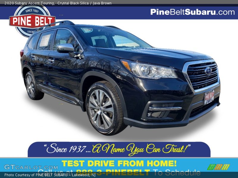 Crystal Black Silica / Java Brown 2020 Subaru Ascent Touring