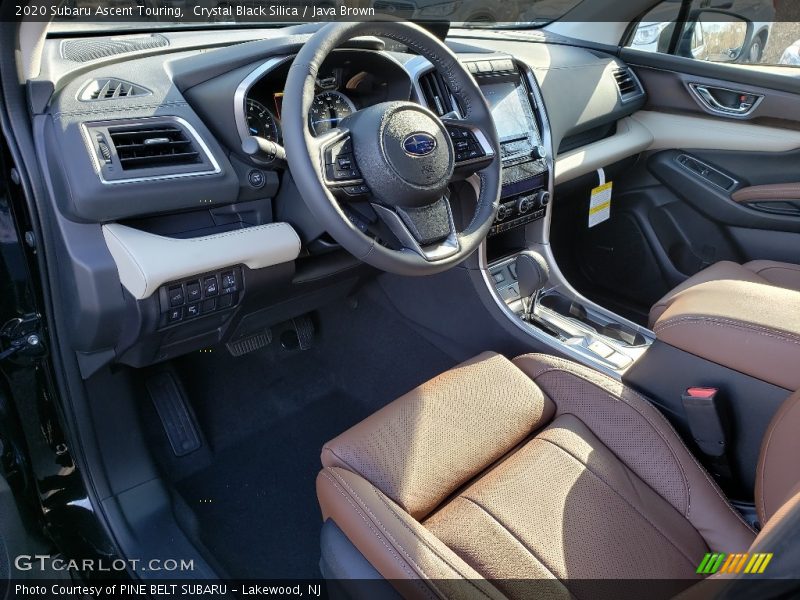 Crystal Black Silica / Java Brown 2020 Subaru Ascent Touring