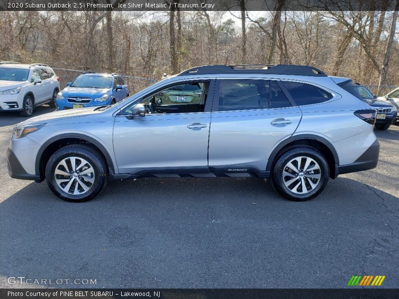 Ice Silver Metallic / Titanium Gray 2020 Subaru Outback 2.5i Premium