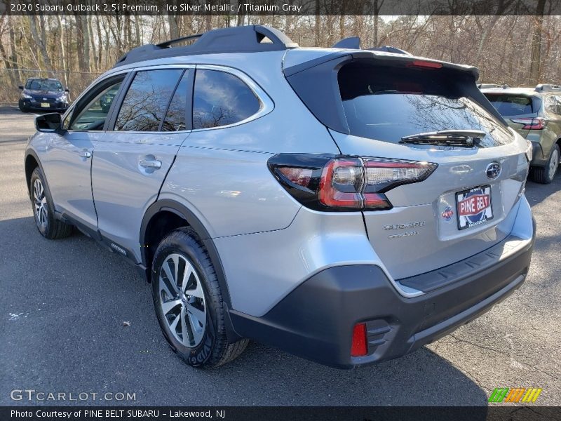 Ice Silver Metallic / Titanium Gray 2020 Subaru Outback 2.5i Premium