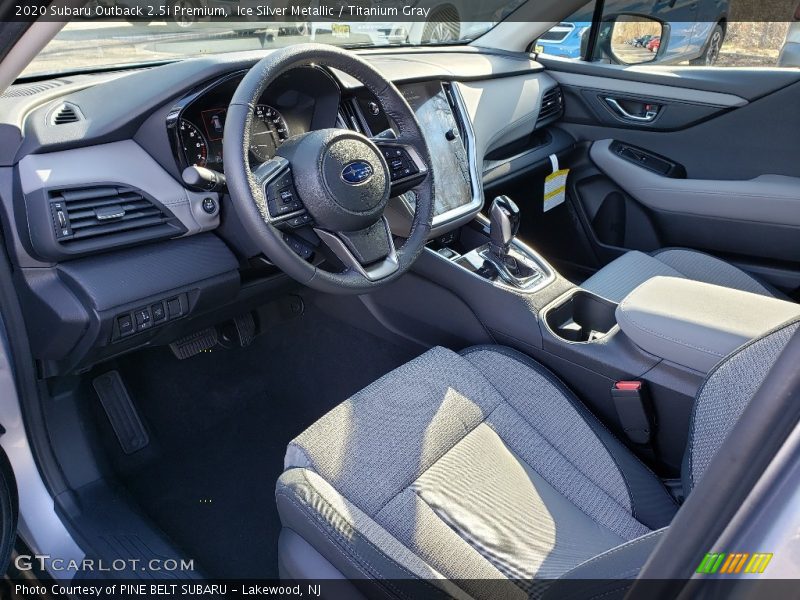 Ice Silver Metallic / Titanium Gray 2020 Subaru Outback 2.5i Premium