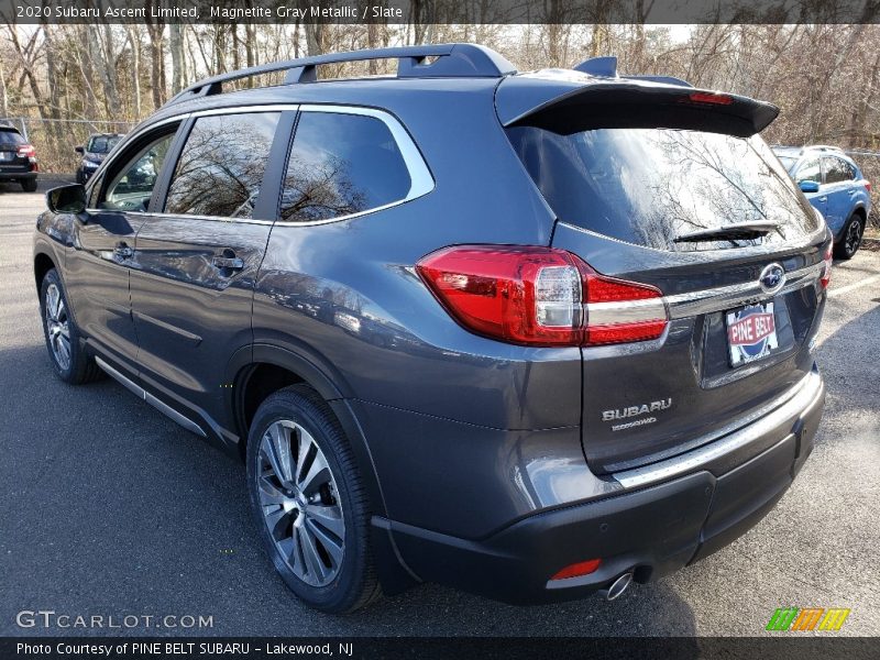 Magnetite Gray Metallic / Slate 2020 Subaru Ascent Limited