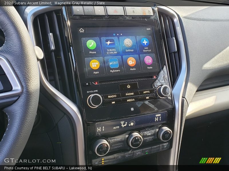 Magnetite Gray Metallic / Slate 2020 Subaru Ascent Limited