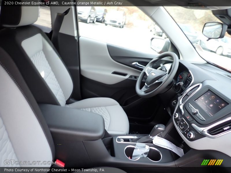 Cayenne Orange Metallic / Ash Gray 2020 Chevrolet Equinox LS AWD