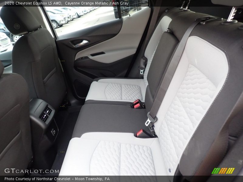 Cayenne Orange Metallic / Ash Gray 2020 Chevrolet Equinox LS AWD