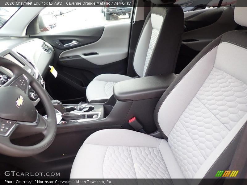 Cayenne Orange Metallic / Ash Gray 2020 Chevrolet Equinox LS AWD
