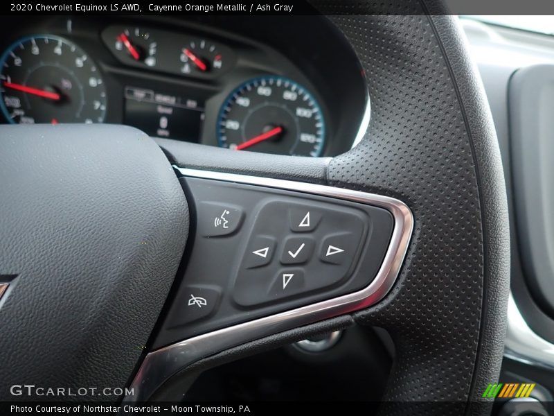 Cayenne Orange Metallic / Ash Gray 2020 Chevrolet Equinox LS AWD