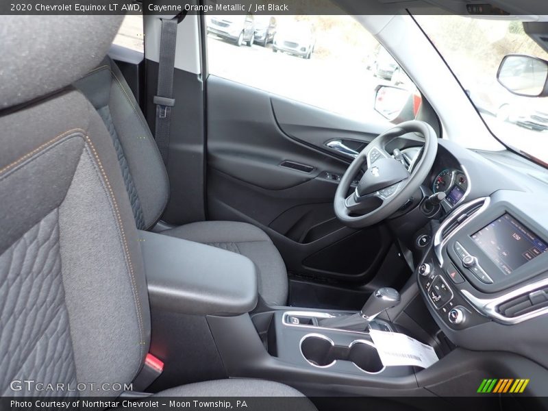 Cayenne Orange Metallic / Jet Black 2020 Chevrolet Equinox LT AWD