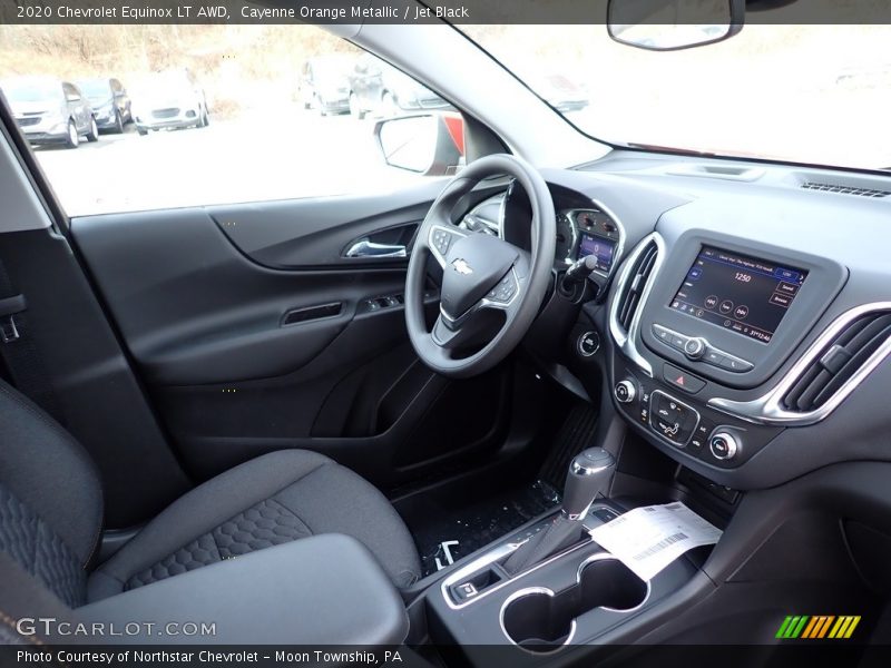 Cayenne Orange Metallic / Jet Black 2020 Chevrolet Equinox LT AWD