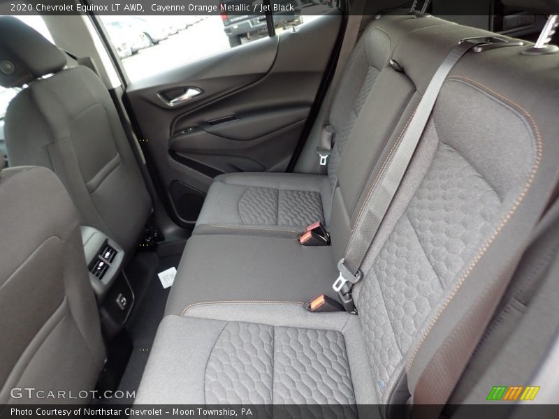 Cayenne Orange Metallic / Jet Black 2020 Chevrolet Equinox LT AWD
