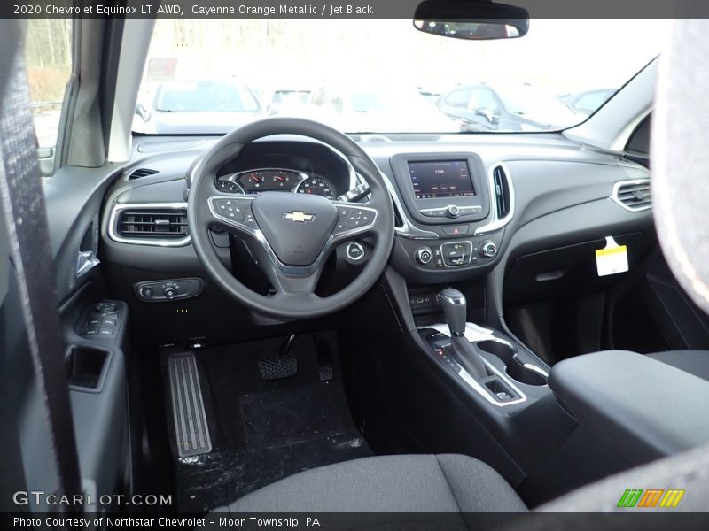 Cayenne Orange Metallic / Jet Black 2020 Chevrolet Equinox LT AWD