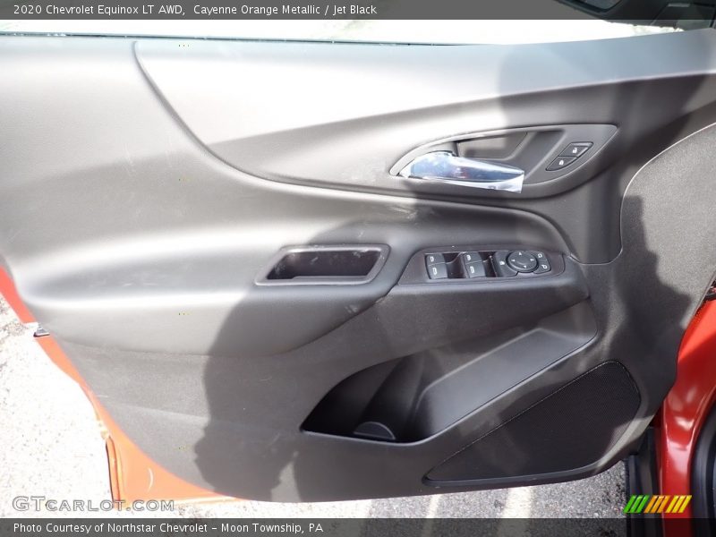 Cayenne Orange Metallic / Jet Black 2020 Chevrolet Equinox LT AWD