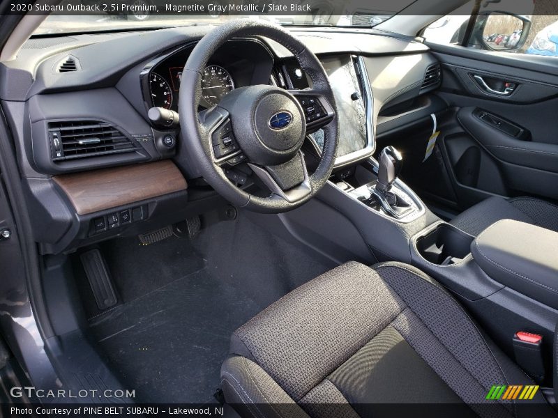 Magnetite Gray Metallic / Slate Black 2020 Subaru Outback 2.5i Premium