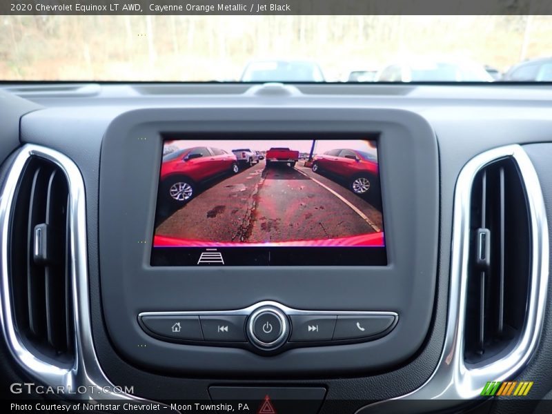 Cayenne Orange Metallic / Jet Black 2020 Chevrolet Equinox LT AWD