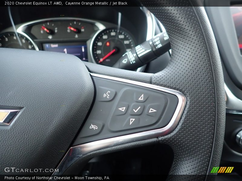 Cayenne Orange Metallic / Jet Black 2020 Chevrolet Equinox LT AWD