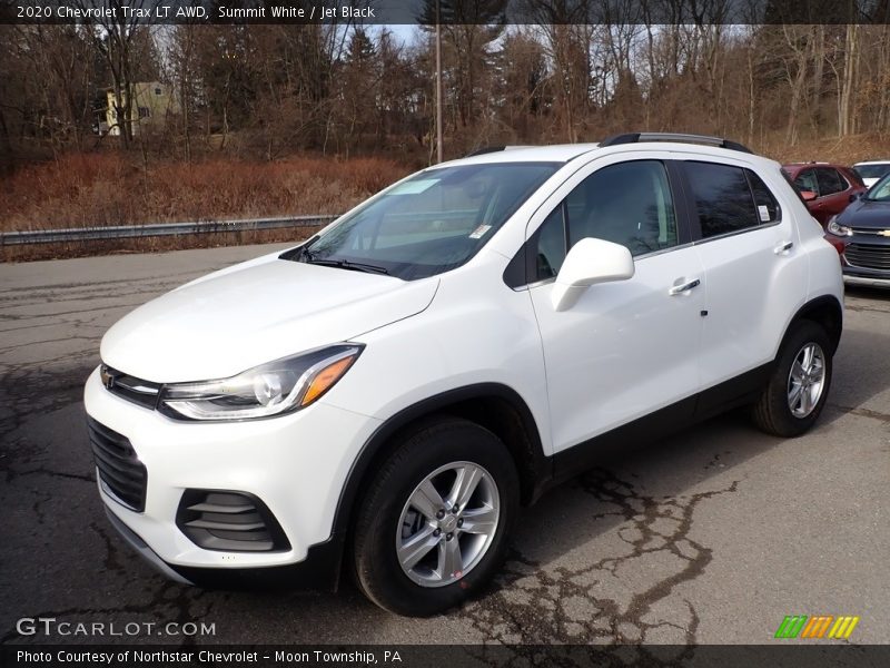 Summit White / Jet Black 2020 Chevrolet Trax LT AWD