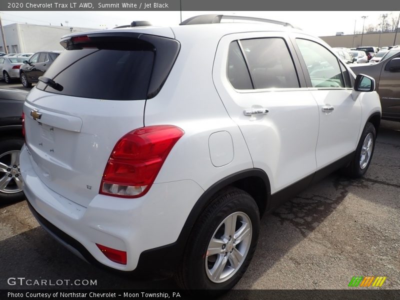Summit White / Jet Black 2020 Chevrolet Trax LT AWD
