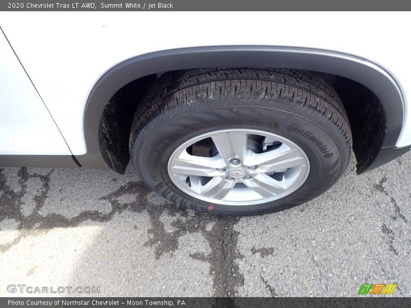 Summit White / Jet Black 2020 Chevrolet Trax LT AWD