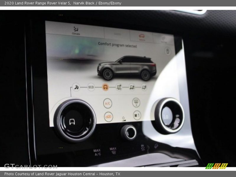 Narvik Black / Ebony/Ebony 2020 Land Rover Range Rover Velar S