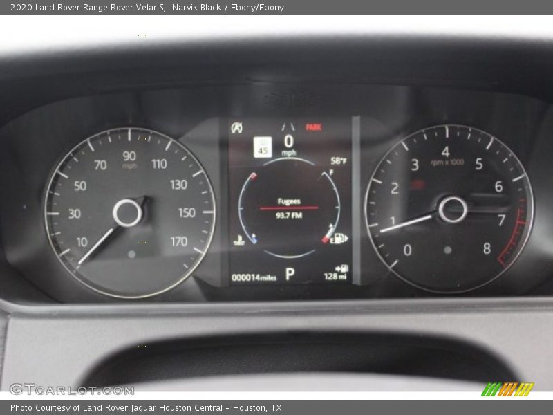 Narvik Black / Ebony/Ebony 2020 Land Rover Range Rover Velar S
