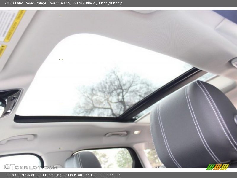 Narvik Black / Ebony/Ebony 2020 Land Rover Range Rover Velar S