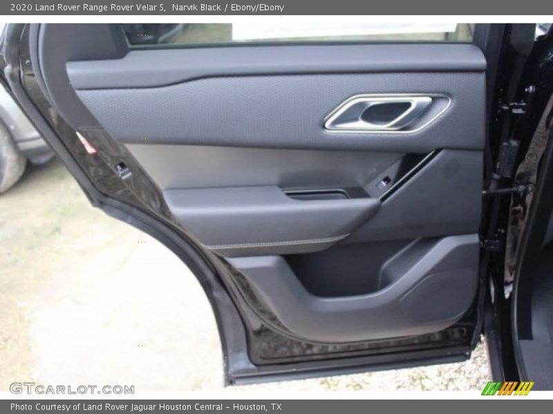 Narvik Black / Ebony/Ebony 2020 Land Rover Range Rover Velar S