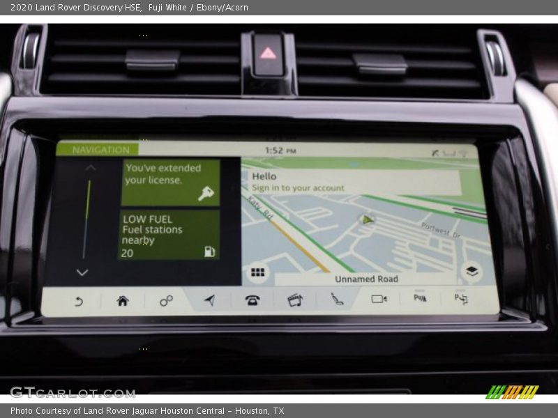 Fuji White / Ebony/Acorn 2020 Land Rover Discovery HSE