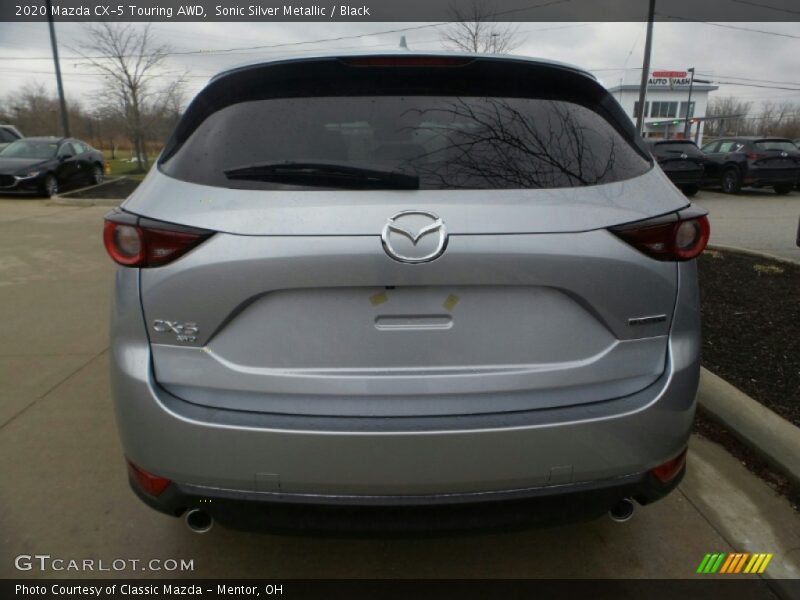 Sonic Silver Metallic / Black 2020 Mazda CX-5 Touring AWD