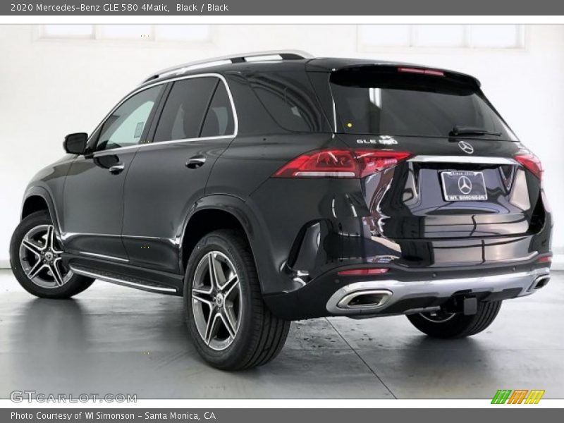 Black / Black 2020 Mercedes-Benz GLE 580 4Matic