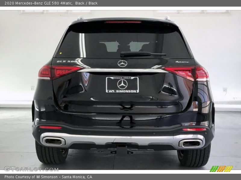 Black / Black 2020 Mercedes-Benz GLE 580 4Matic
