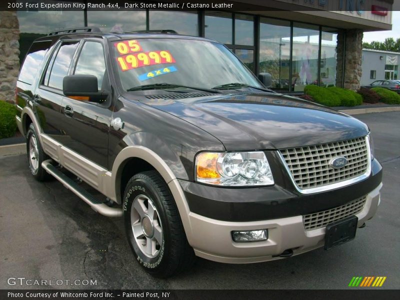 Dark Stone Metallic / Castano Leather 2005 Ford Expedition King Ranch 4x4