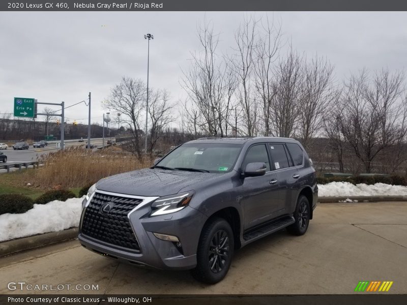 Nebula Gray Pearl / Rioja Red 2020 Lexus GX 460