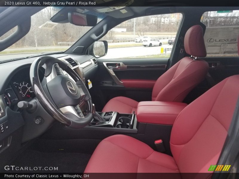 Nebula Gray Pearl / Rioja Red 2020 Lexus GX 460