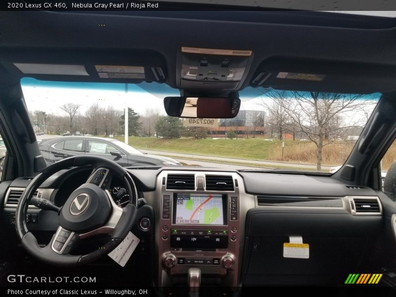 Nebula Gray Pearl / Rioja Red 2020 Lexus GX 460