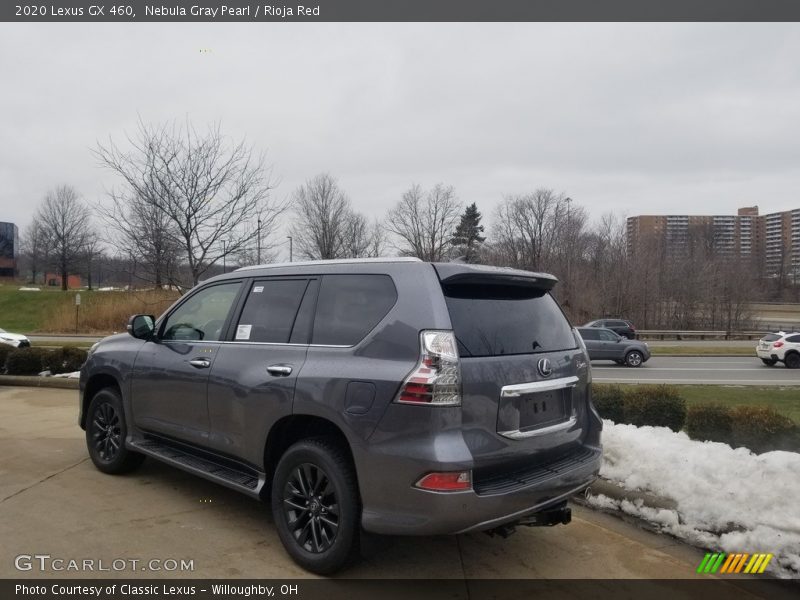 Nebula Gray Pearl / Rioja Red 2020 Lexus GX 460