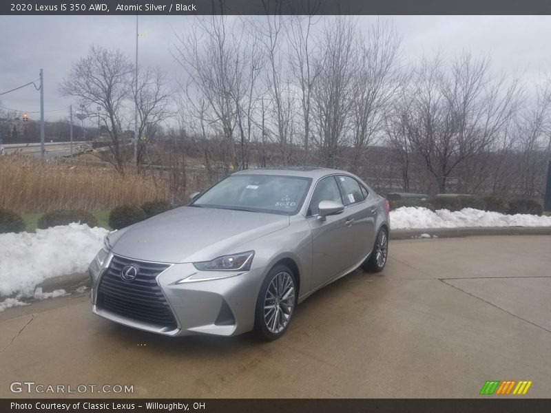 Atomic Silver / Black 2020 Lexus IS 350 AWD
