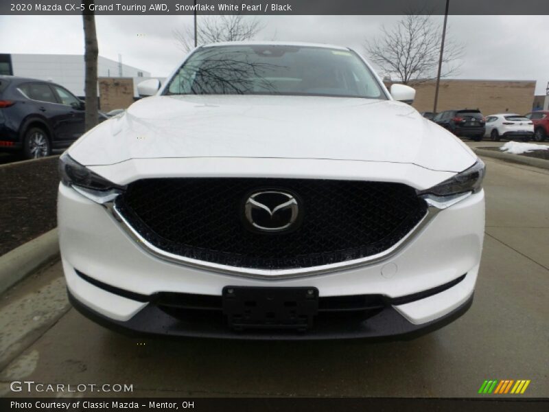 Snowflake White Pearl / Black 2020 Mazda CX-5 Grand Touring AWD