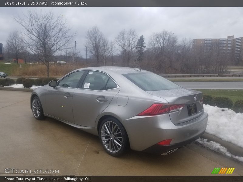 Atomic Silver / Black 2020 Lexus IS 350 AWD