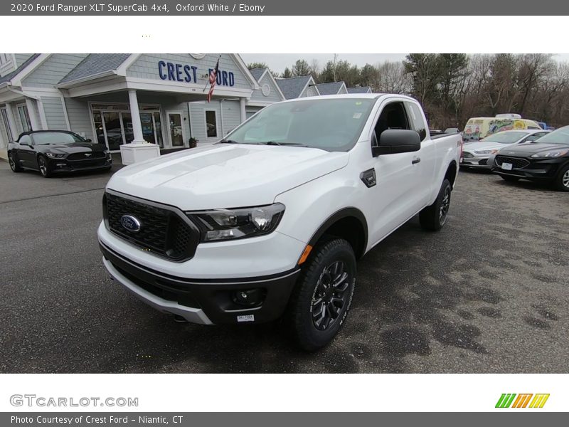 Oxford White / Ebony 2020 Ford Ranger XLT SuperCab 4x4