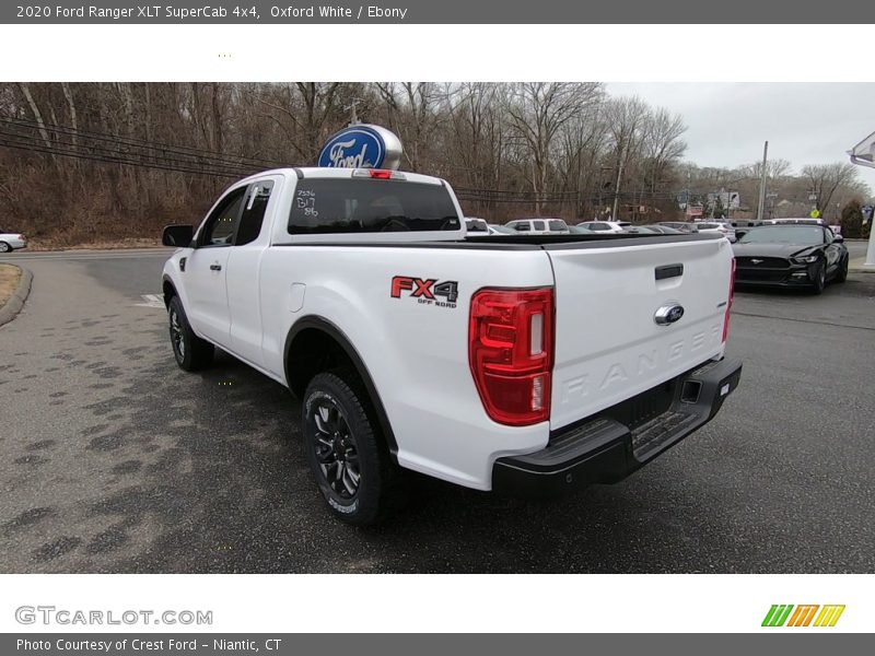 Oxford White / Ebony 2020 Ford Ranger XLT SuperCab 4x4