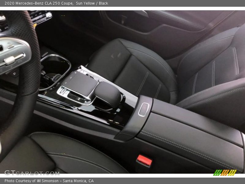 Sun Yellow / Black 2020 Mercedes-Benz CLA 250 Coupe
