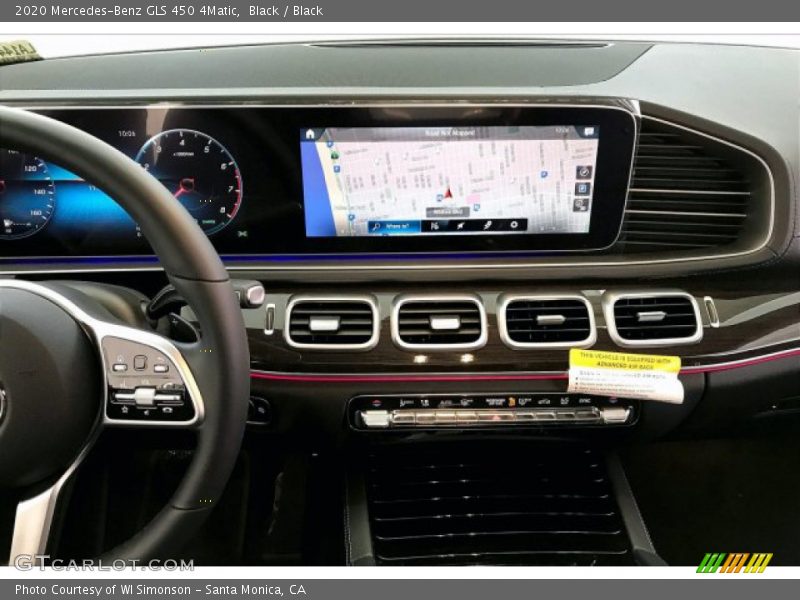Black / Black 2020 Mercedes-Benz GLS 450 4Matic