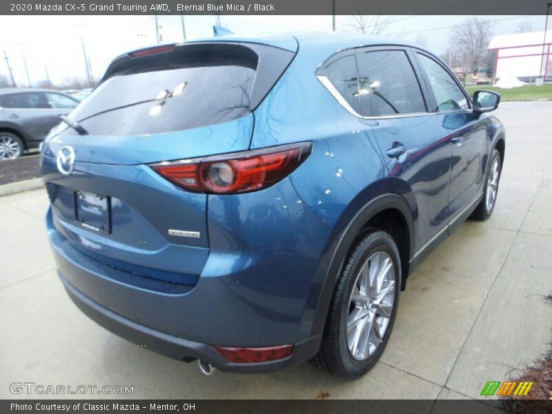 Eternal Blue Mica / Black 2020 Mazda CX-5 Grand Touring AWD